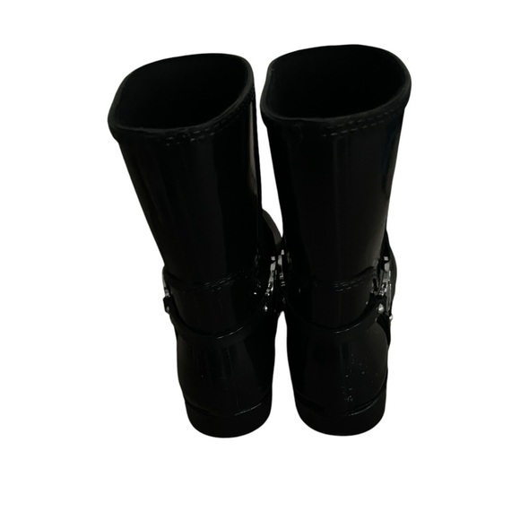 Michael Kors Rain Black Boots Size 7 - Picture 4 of 6
